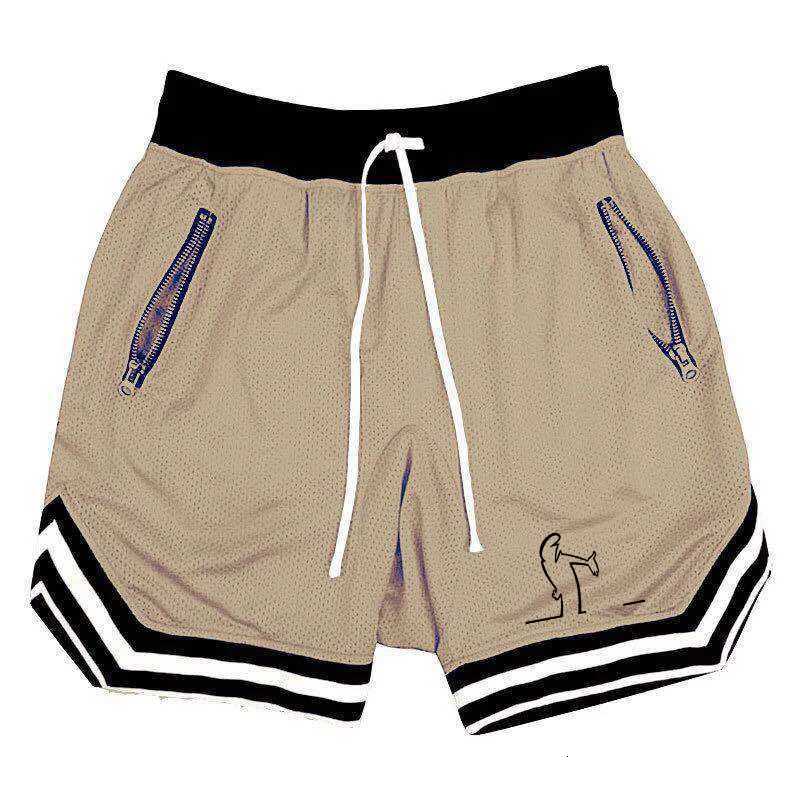 Basketball Shorts For Men Loose Sport Shorts American Pants Quick Drying Mesh Sports Five-point Pants Summer Streetwear Y250814