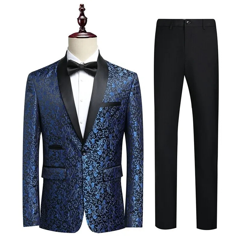 Suit Blazertrousers Men Fashionable Business British Style Solid-color Gentlemans Wedding Workwear Casual Performance Suit 250811