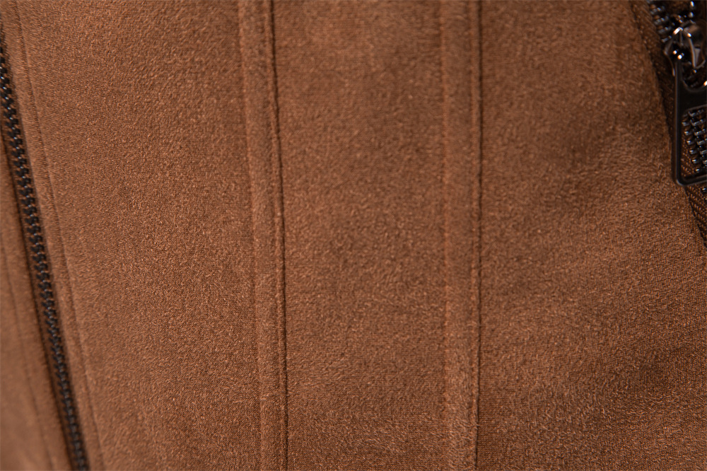 Designer jacket 2025 New Men's Faux Suede Jacket Autumn Winter Lapel Coat Trendy Male Outerwear Casual Outdoor Jacket EUR size: S-2XL