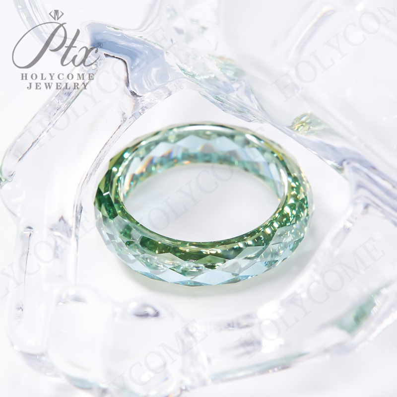 Customized Rare Finger Ring Lab Created Faceted Moissanite Diamond Ring Men Women Genuine Moissanite Stone Rings Fashion Jewelry Accessories