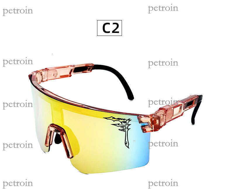 New Avant-Garde Colorful Cycling Windproof Goggles Fashionable Mountaineering Outdoor Sports Sunglasses