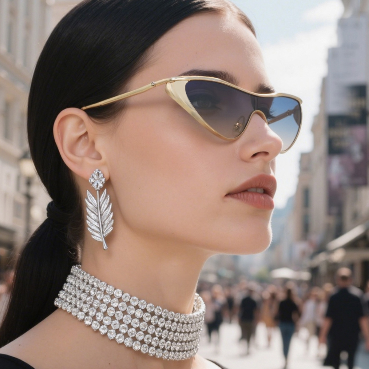 Designer Sunglasses For Women Men Cat Eye Sunglasses UV400 Protection Classic Sunglasses Luxury Polarized Lenses Goggle Pilot Alloy Frame Eyewear KP76