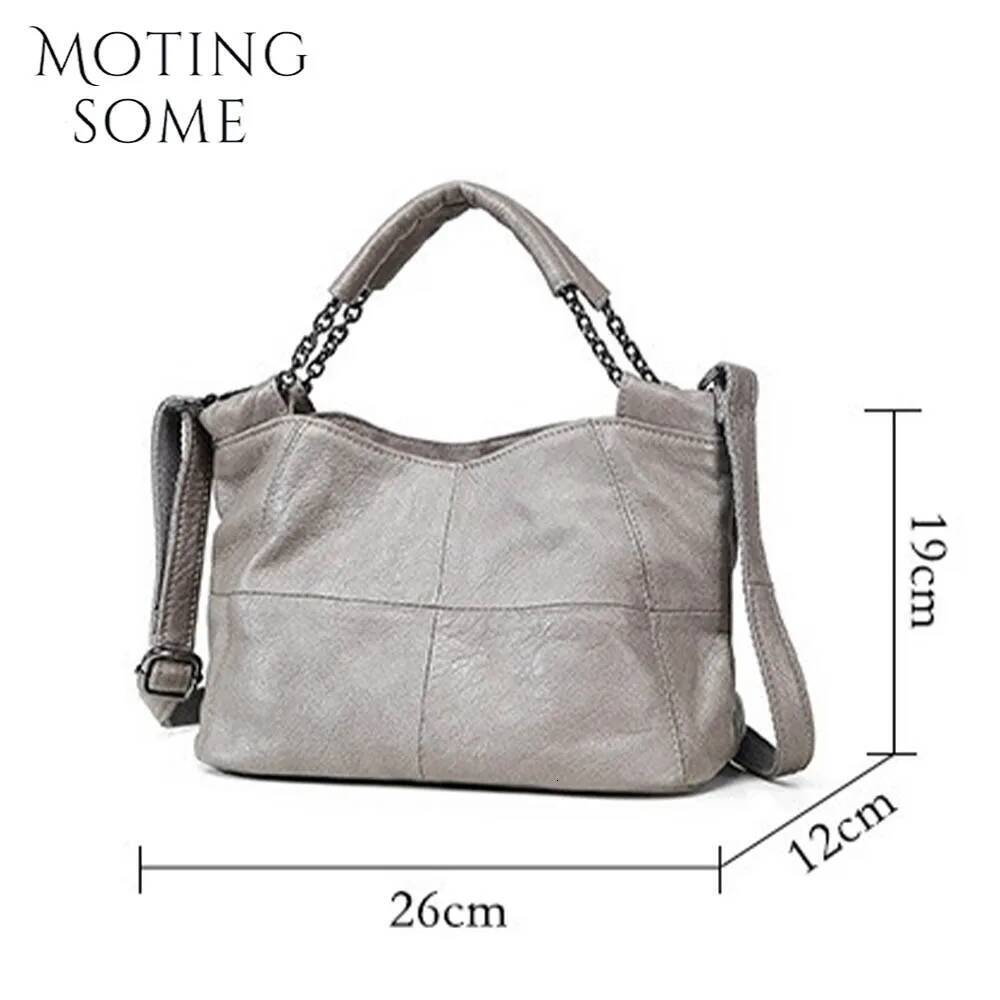 Motingsome Fashionable Women Shoulder Cow Leather Saddle Bags Mini Tote Cute Messenger Lady Daily Purses 2024 New
