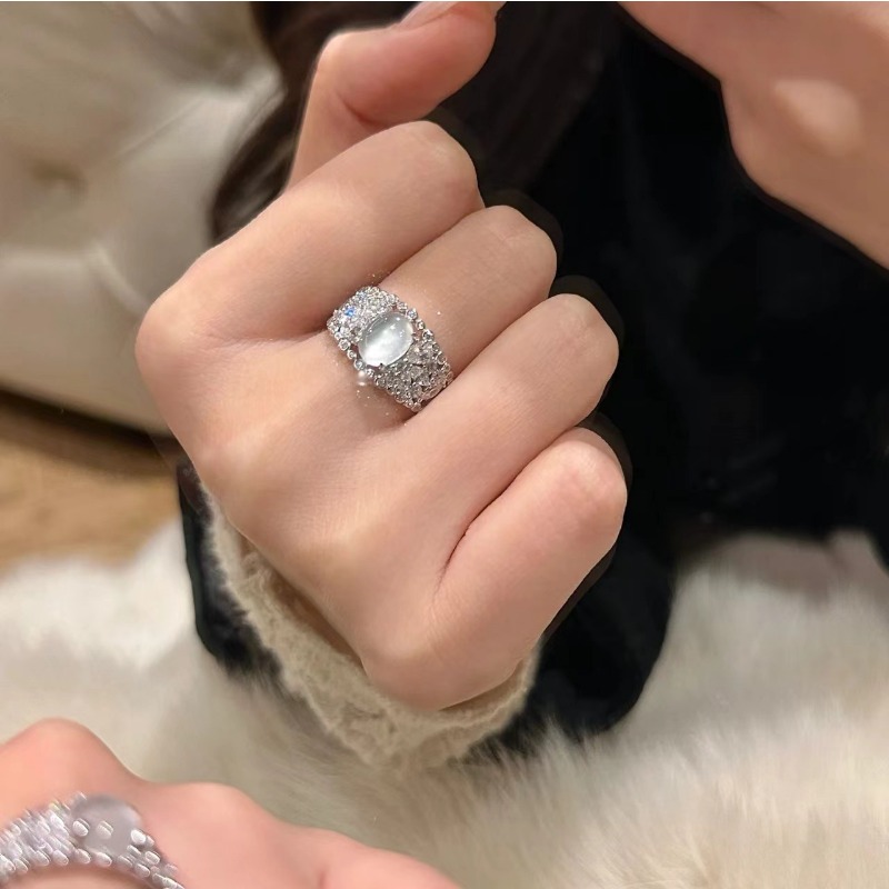 Traditional Design National Style 925 Silver Band for Her