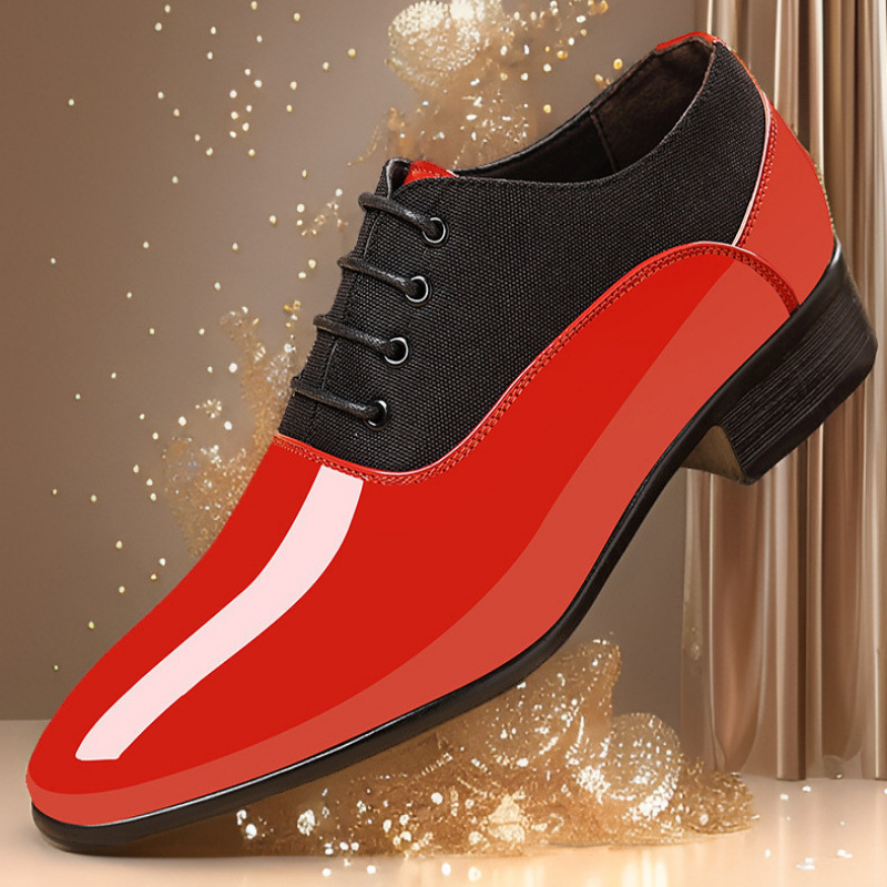 Trendy Low Profile Patent Leather Shoes Versatile Fashion Accessory