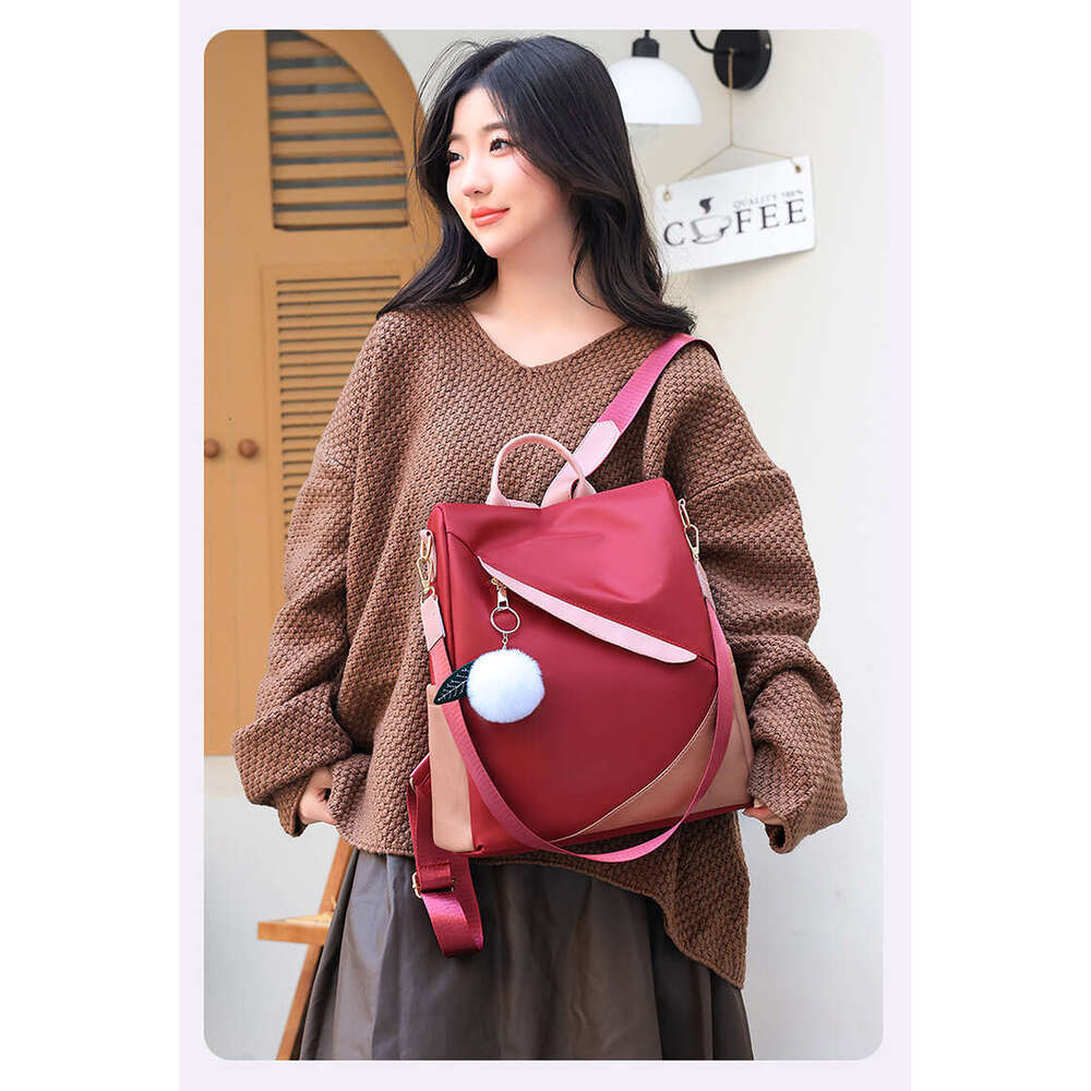 High-end Commuting Shoulder Bags Designer Women Bag Large Capacity Anti-Theft Waterproof Women's Backpack