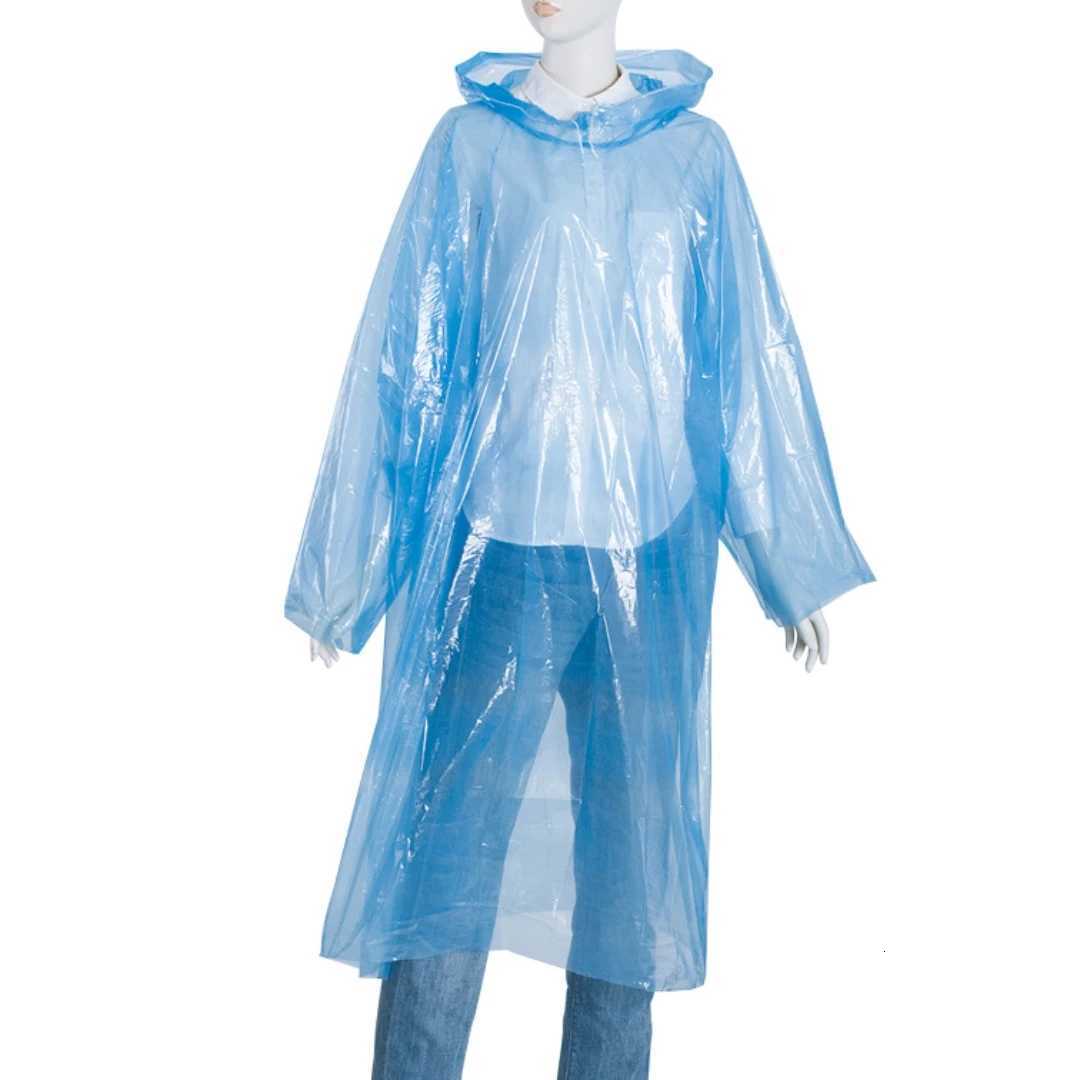 Card Raincoat Disposable Portable Raincoat Whole Body Rain Cover Thickened Adult Size Poncho Amusement Park Tour Y250814