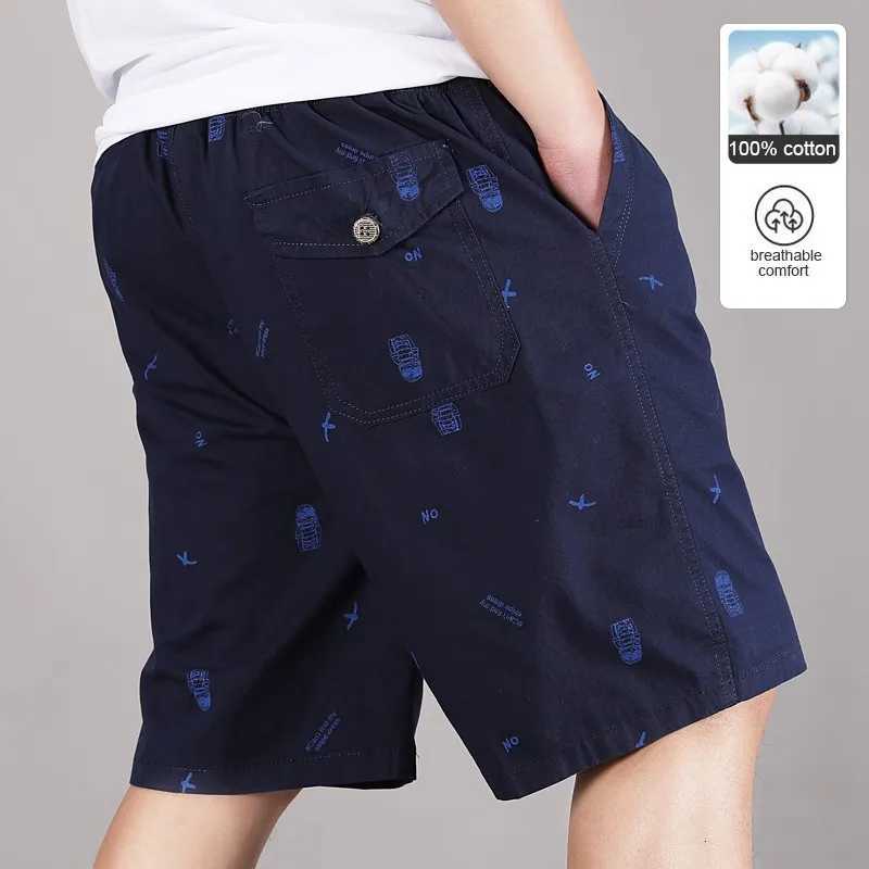 Top Quality 100%Cotton New Summer Brand Casual Loose Fashion Streetwear Board Shorts Pants Men Drawstring Trousers Men Clothes Y250814