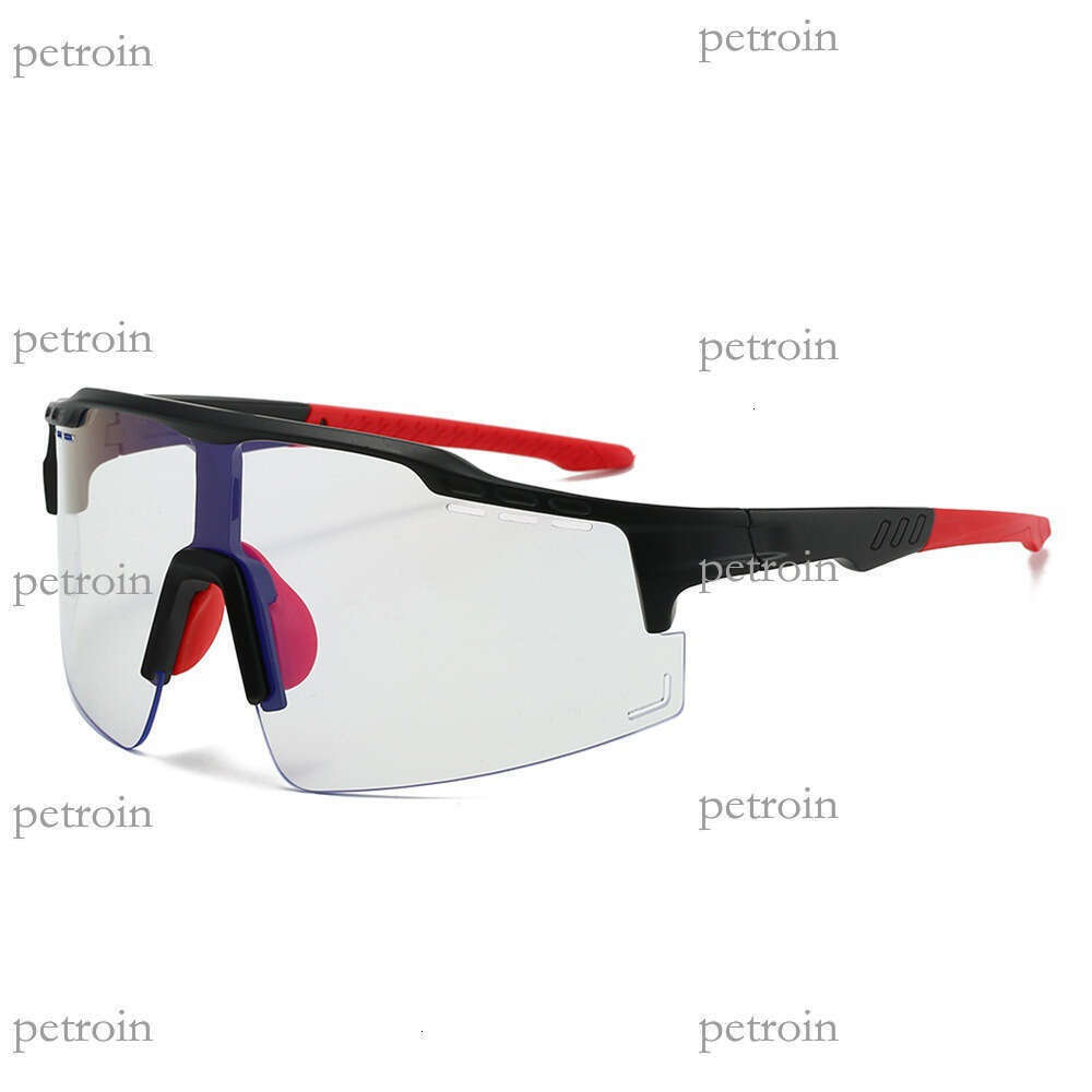 New sports cycling outdoor windproof unisex protective photochromic glasses