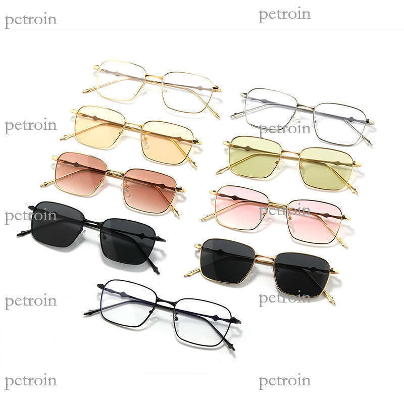 New Style Personality Small Glasses Square Frame Fashion Unisex Photography Sunglasses Street Trend Item