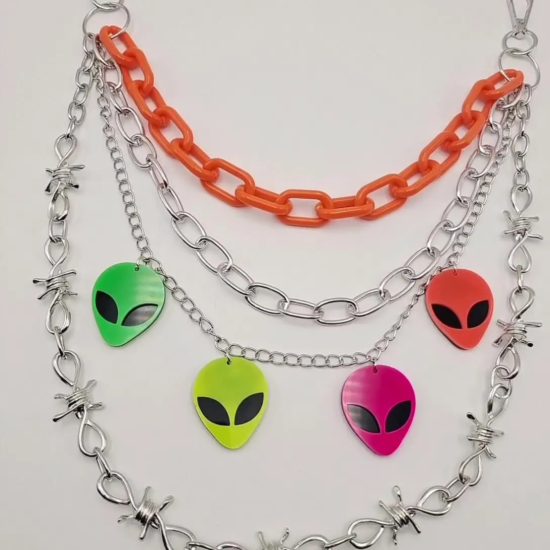 Punk Rock Metal Pants Waist Chain Men Women Key Chain Skeleton Pendant Ring Wallet Keychain Jeans Unisex Hip-hop Jewelry Gift 250811