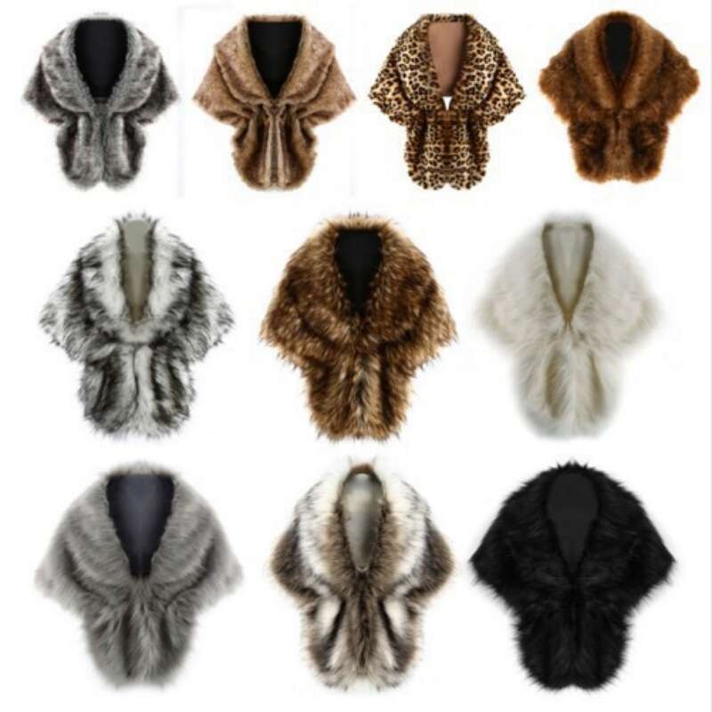 2025 Autumn New Faux Shawl Imitation Rex Rabbit Fur Cape Vest Women's Coat