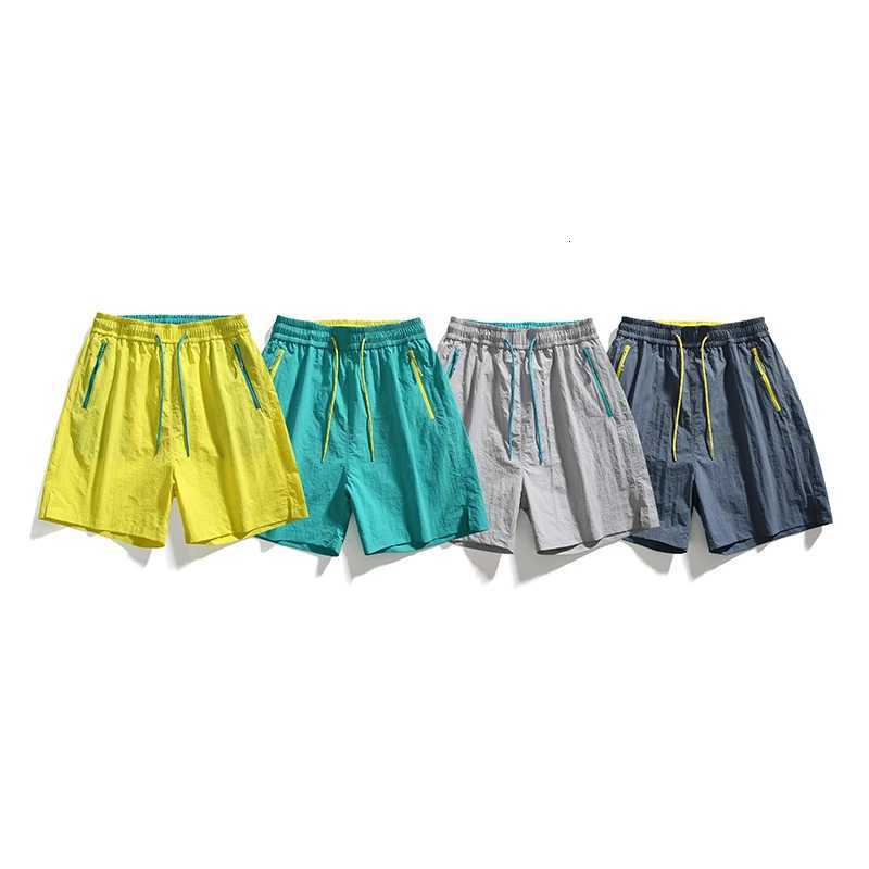 2025 Summer Shorts Mens Trendy Brand Outdoor Leisure Sports Running Versatile Leisure Elastic Breathable Pentagram Pants Y250814