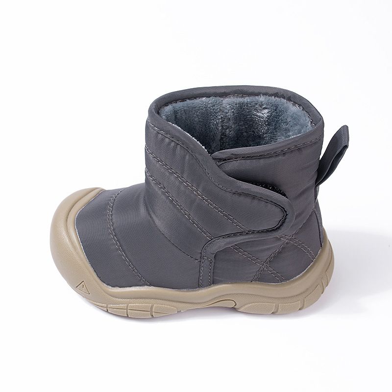 Winter Baby Cotton Shoes Toddler Waterproof Snow Boots Kids Solid Color Short Boots Kidsnest Boys Girls Daily Travel Shoes In Winter Size US5C-US9C