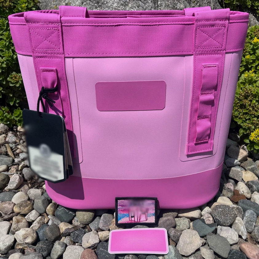 Camino 35L Power Pink Tote Bag Carries All Soft Cooler Lunch Bag Cooler Divider Multipurpose Practical Waterproof Beach Outdoor Bag Shopping Sports Durable Tote Bag