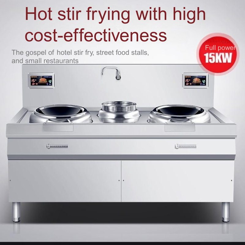 Dual-Burner Time Saving Cookware - Non-Stick, Easy Clean for Home/Commercial Kitchens