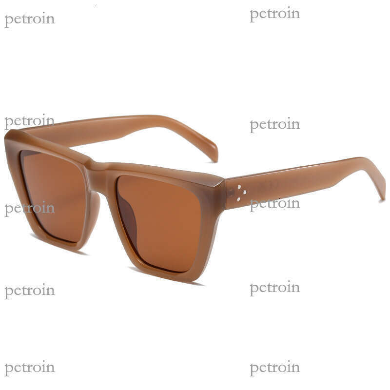 New Style Personality Cat Eye Rice Stud Trendy High-end Fashion UV Protection Sunglasses