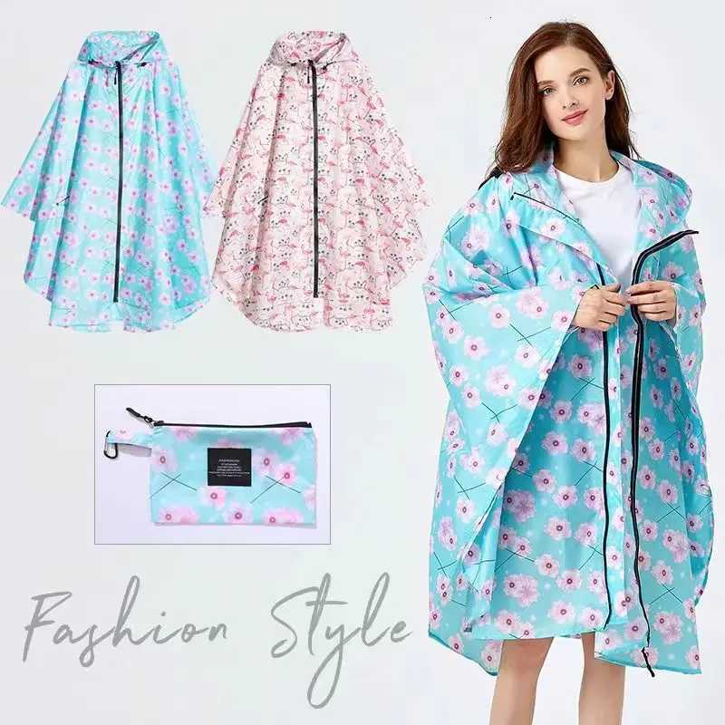 New Men Women Motocycle Raincoat Lightweight Rain Coat Poncho Waterproof Cloak Raincoats Adults Biker Hiking Windproof Rainwear Y250814