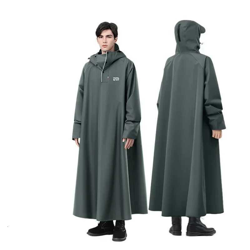 Raincoat plus-Sized Thicken and Lengthen Adult Motorcycle Poncho Explosion-Proof Rain Gear Y250814