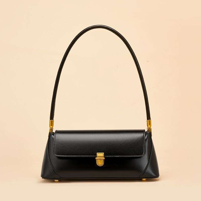 Niche Stick For 2025 New Internet Celebrity Underarm Summer French Shoulder Genuine Leather Women Bag