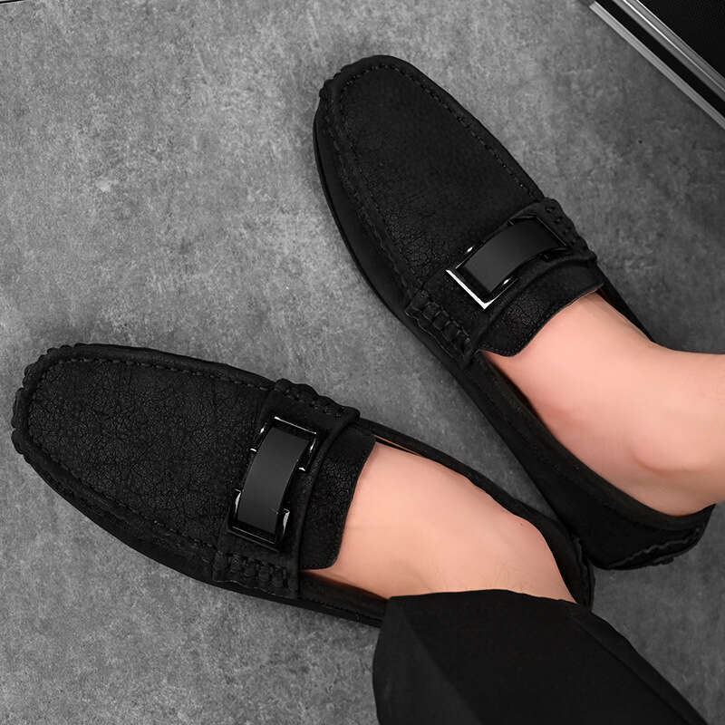 Spring and Summer foreign trade new cross-border plus size hot selling Factory Direct Doudou casual men's shoes lazy driving