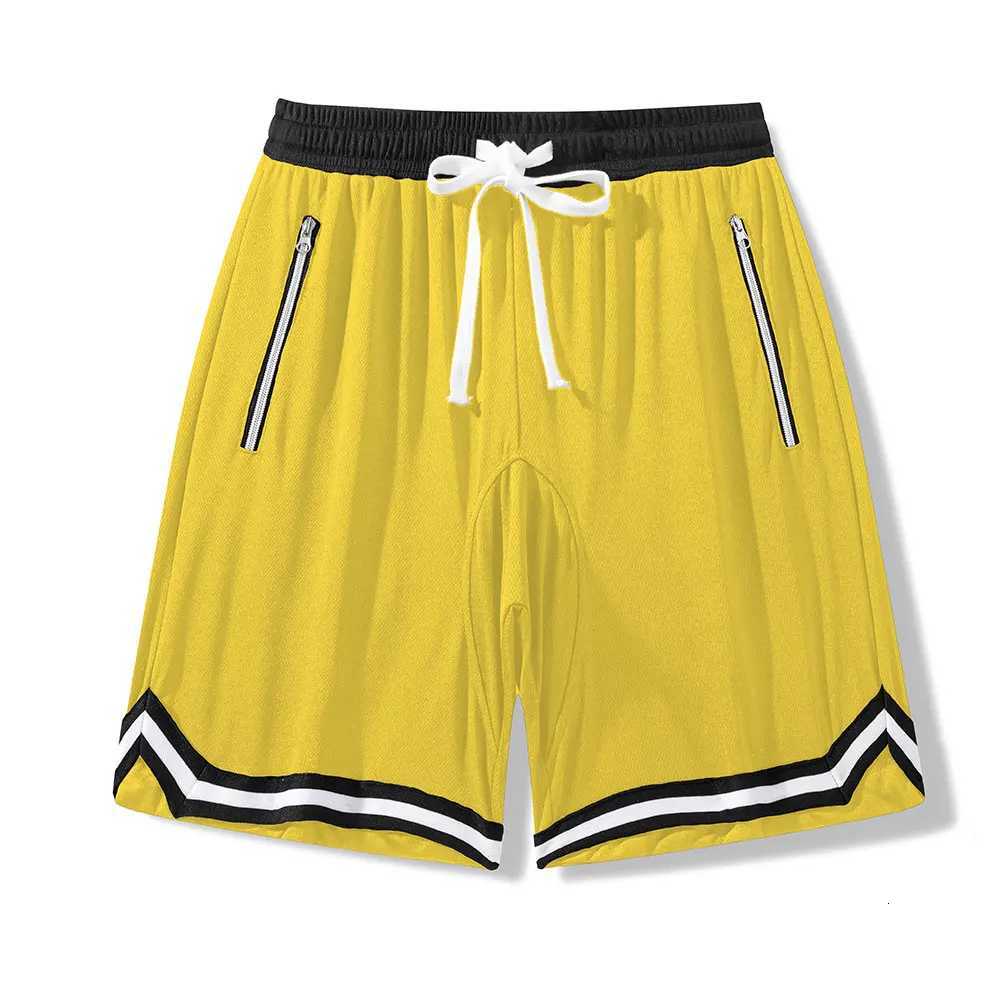 Mens Basketball Shorts Quick Dry Mesh Gym Shorts Fitness Male Sport Short Pants with Zip Pockets Summer Multi-color Sportwear Y250814