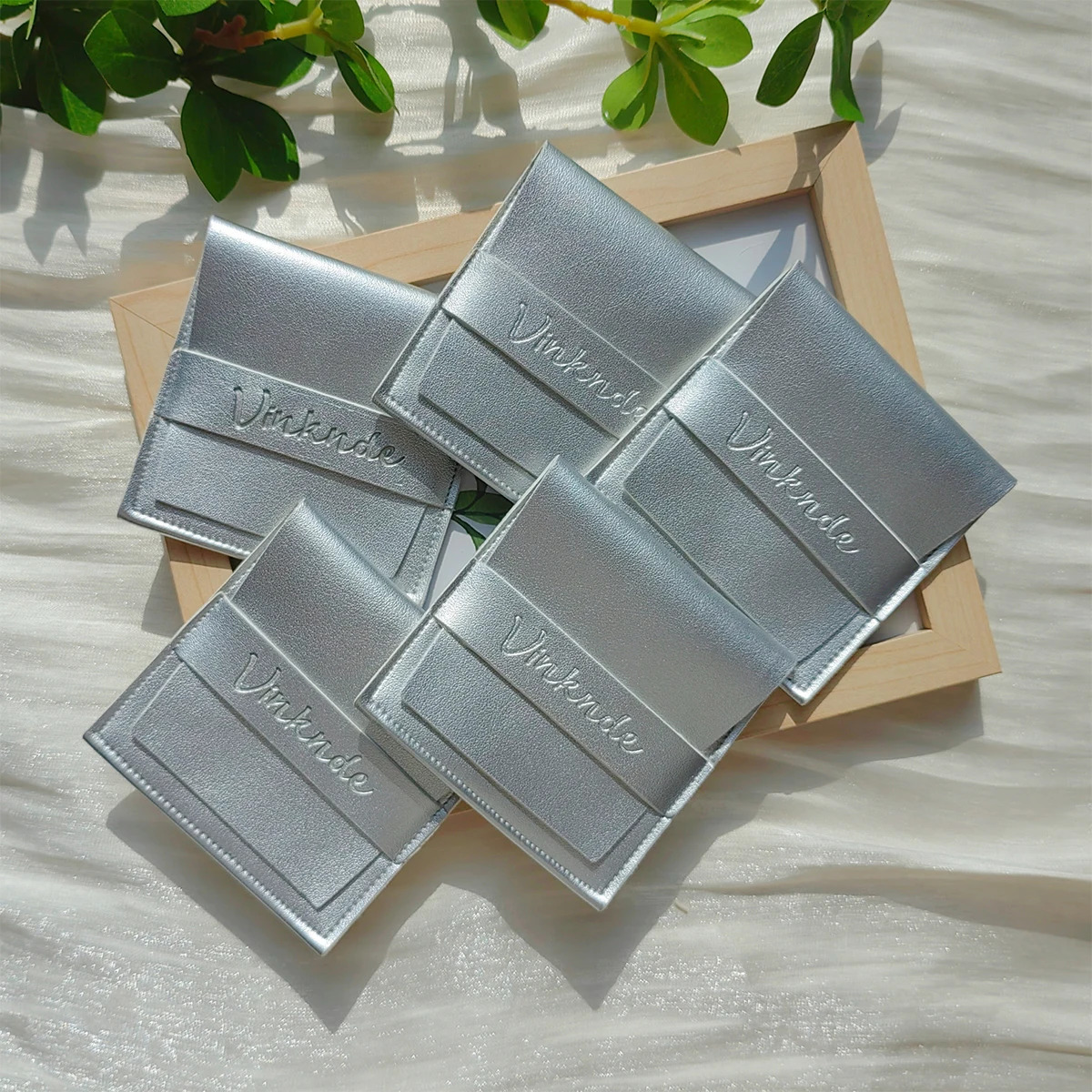 100pcs Travel Jewelry Bags Custom Fashion Ring Earring Stud Organizer Pouch Flap Pockets Storage Case for Women Girl Gift 250804