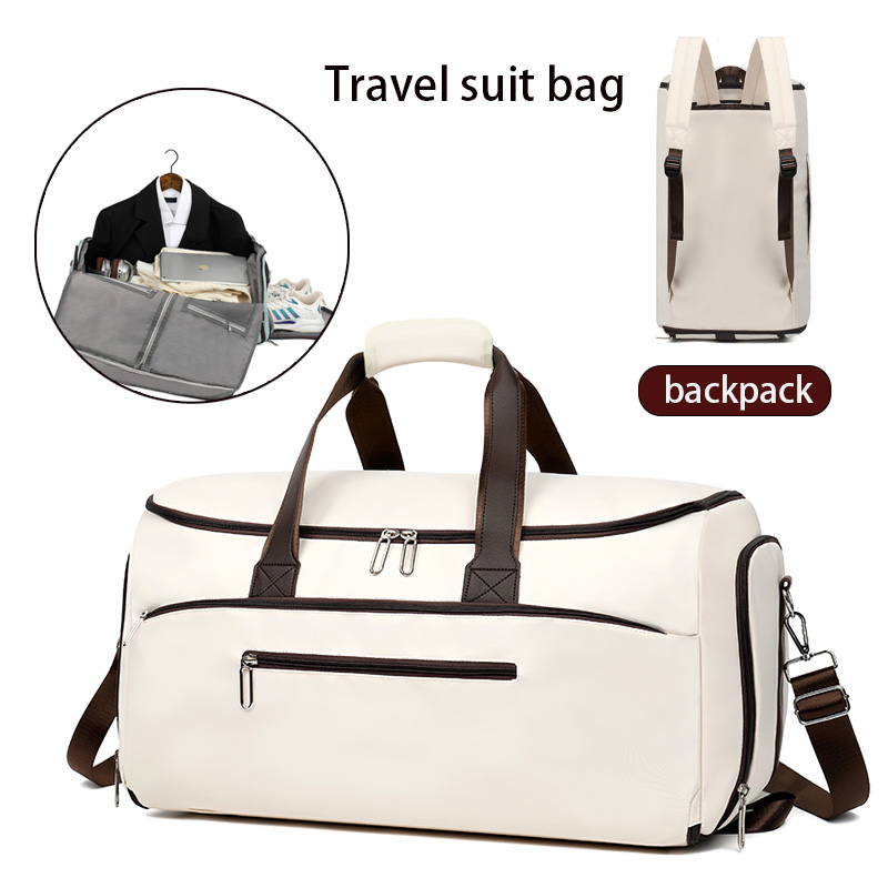 Travel suit bag - dual shoulder and dual mode for easy carrying, a great helper for travel storage