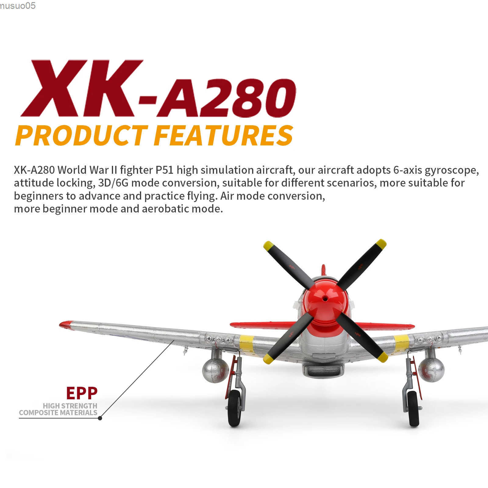 RC Airplane 2.4GHz 6CH EPP RC Plane 4 Motor RC Aircraft Toys for Adult Kids with Function Gravity Sensing Stunt Roll Cool Light L250815