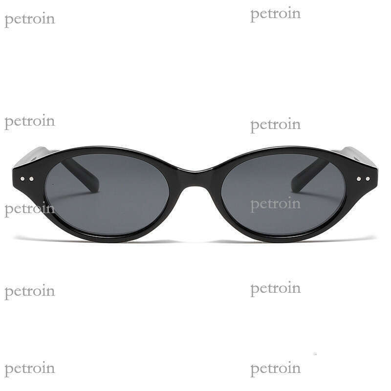 New TR90 Frame Nerd Polarized Oval UV Protection Sunglasses Optical Non-Prescription Glasses