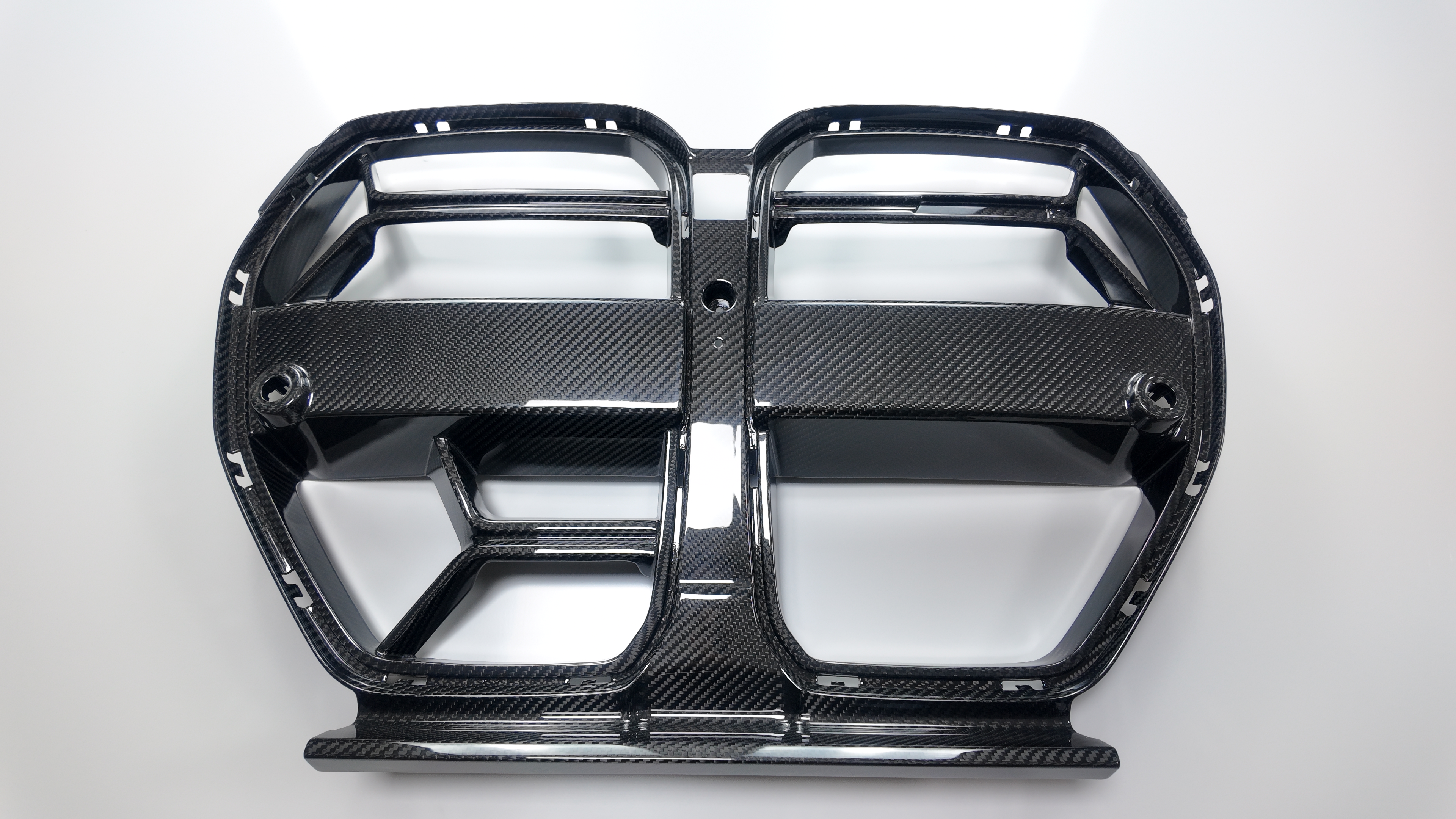 Dry Carbon Fiber Grille For BMW M3 G80 M4 G82 Front Bumper Grill Auto Racing Grid With acc Dry Carbon 2021-2023 CSL