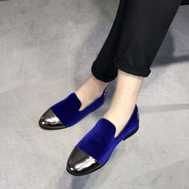 Veet Leather Single Bean Shoes, Oversized Loafers