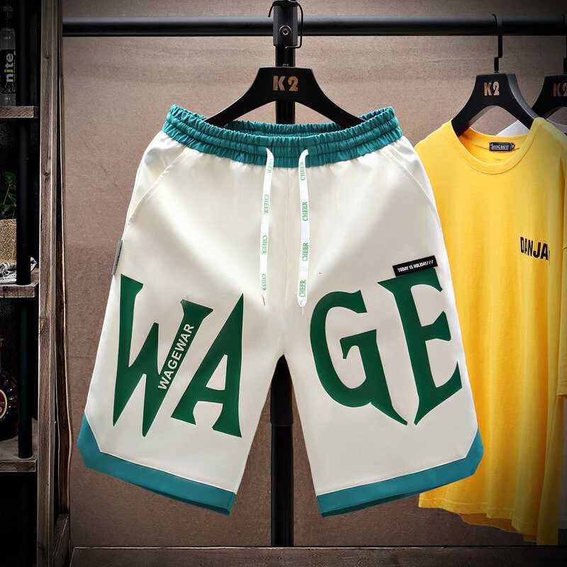 Vibrant Lettering Shorts Graphic Eye-Catching Running Shorts Mens Summer Streetwear Casual Jogging Sport Dry Gym Sports Y250814