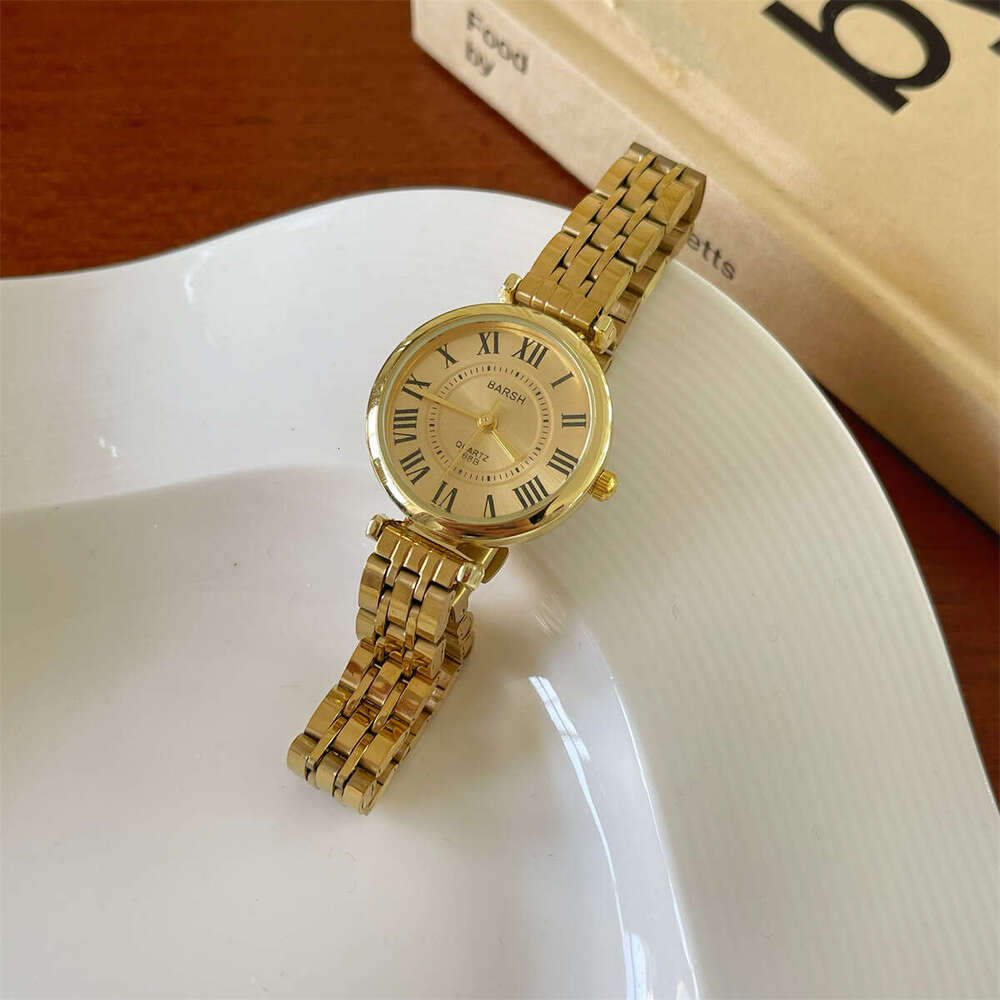 Designer European Style Watch Fashion Roman Dial Niche Light for Women Luxury Women's Wristwatch