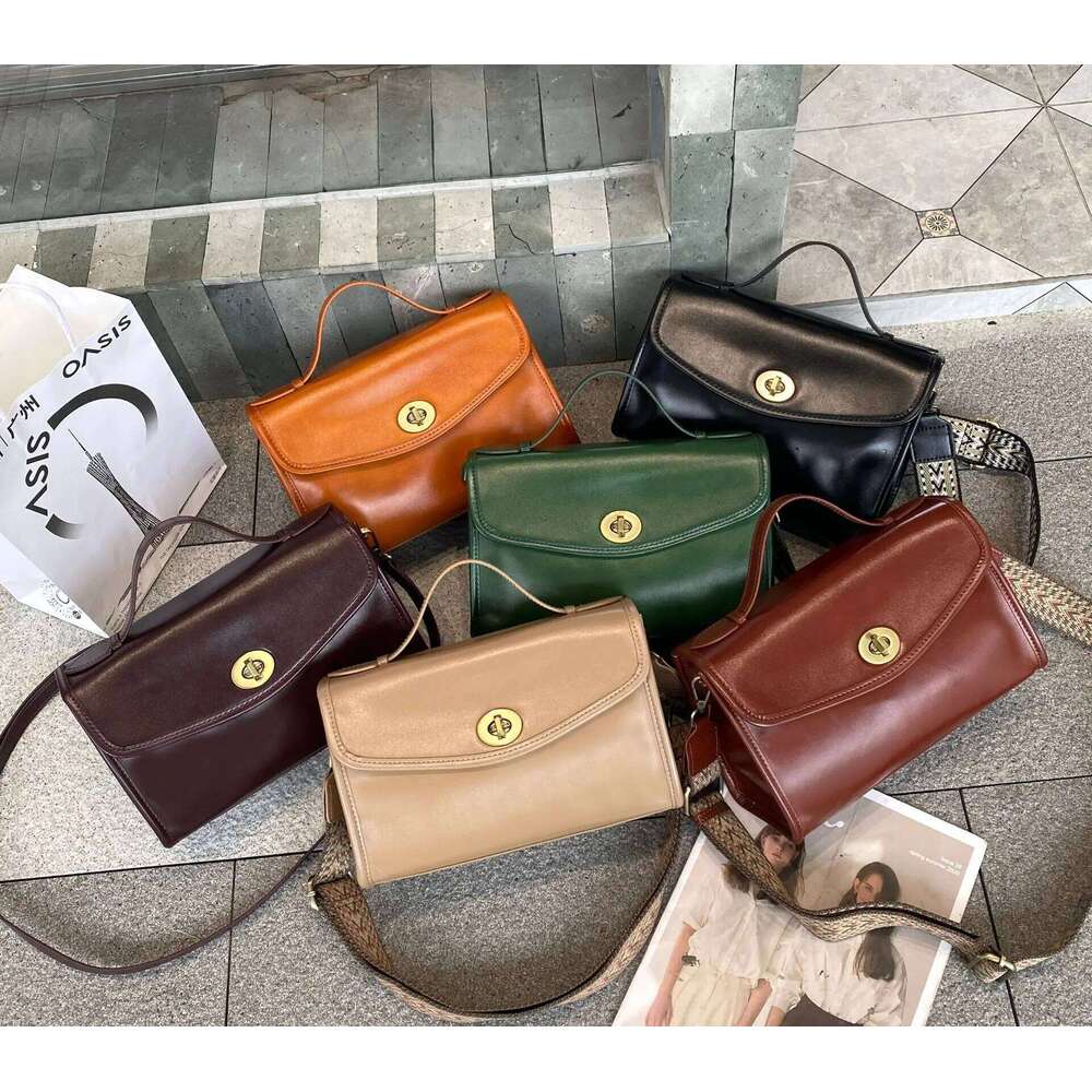 Large Capacity Messenger Women Vintage Bucket Shoulder Genuine Leather Shopping Slant Hobo Travel Bag 250815