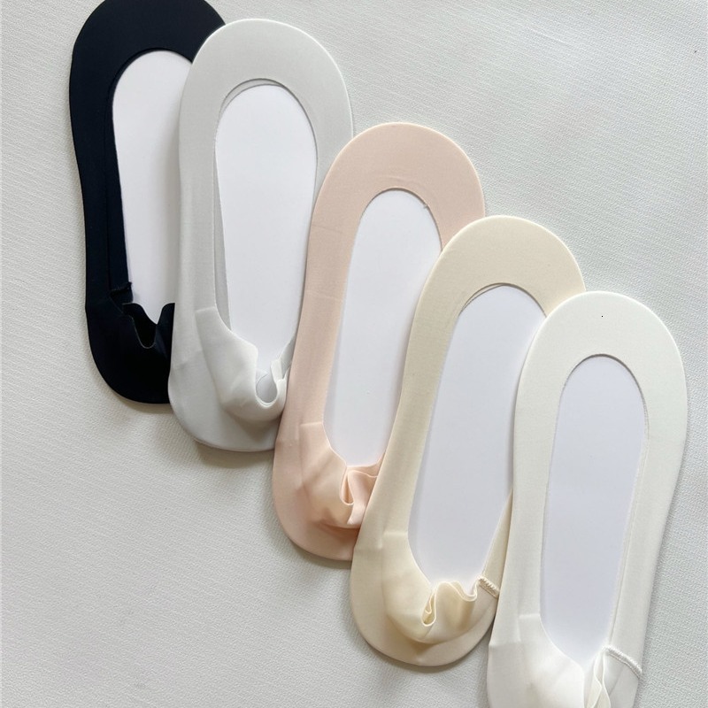 C Brand Ice Silk Boat Socks for Women, Shallow Invisible Socks, Summer Style, Cool and Breathable