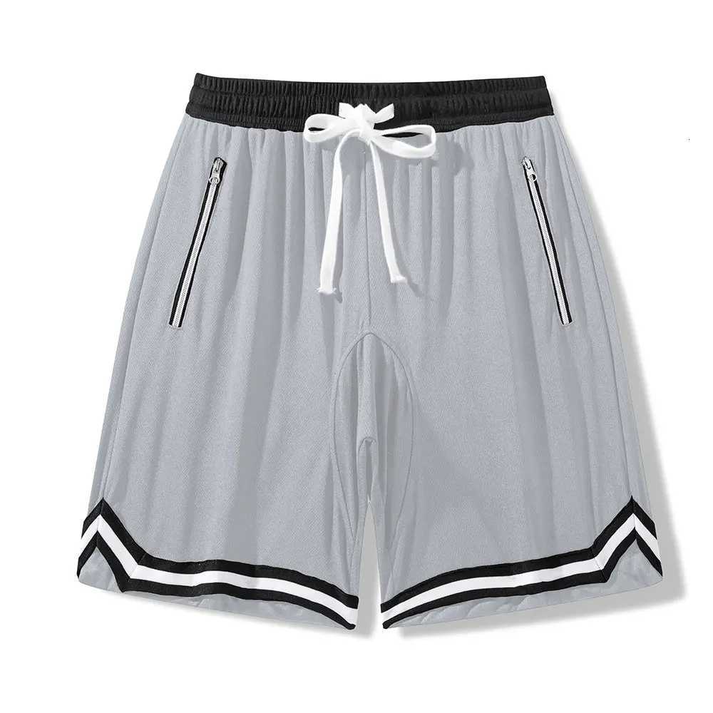 Mens Basketball Shorts Quick Dry Mesh Gym Shorts Fitness Male Sport Short Pants with Zip Pockets Summer Multi-color Sportwear Y250814