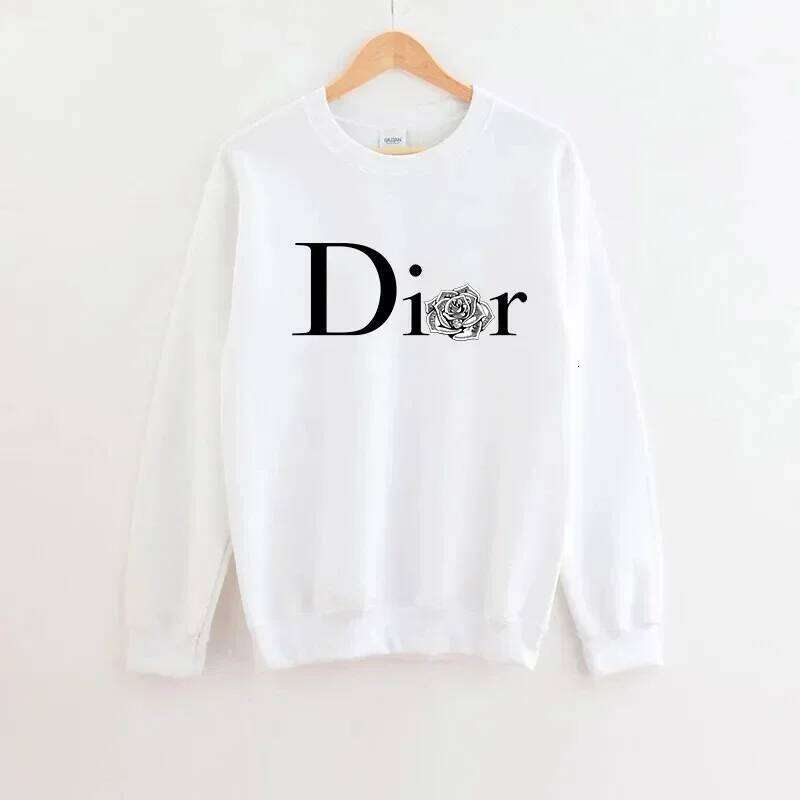 Sweatshirt Brand Printed O-Neck Pullover Thickened Autumn And Winter Loose Hoodie Long Sleeve Women's Clothing