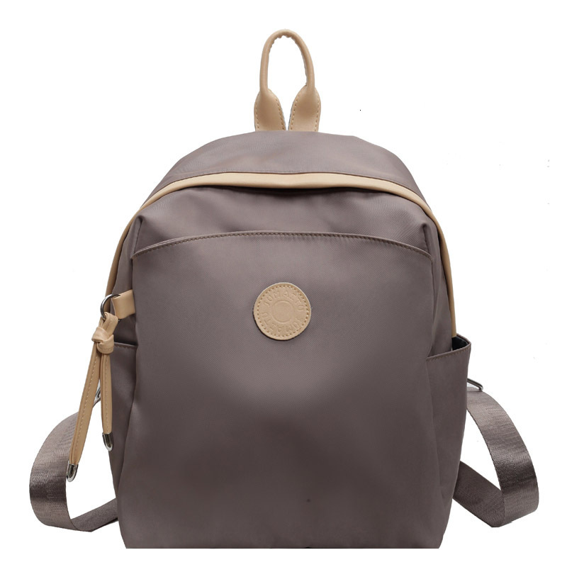 Autumn New Neutral Style Backpack Casual Women's Couple Backpack Fashionable Solid Color Large Capacity Backpack Travel Backpack Autumn New Desig