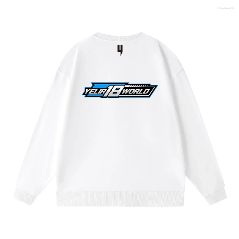 Men's Hoodies Casual Round Neck Sweatshirt Comfortable Clothing Brand 4 Letter Print Fashionable Cozy Autumn Style Loopback Hoodie