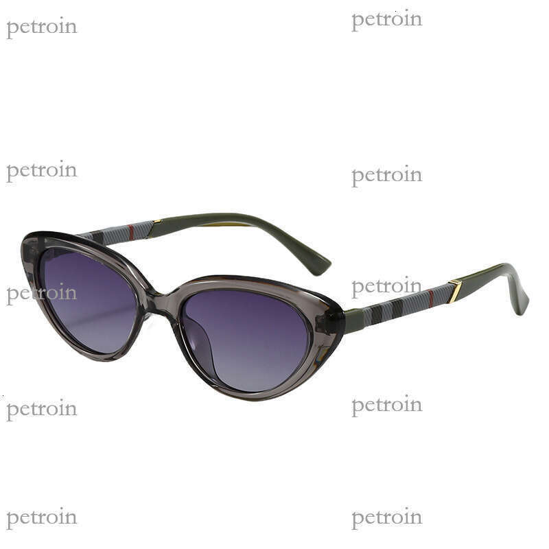 2025 New Small Frame Cat Eye Polarized Men and Women High-End Fashion Sunglasses