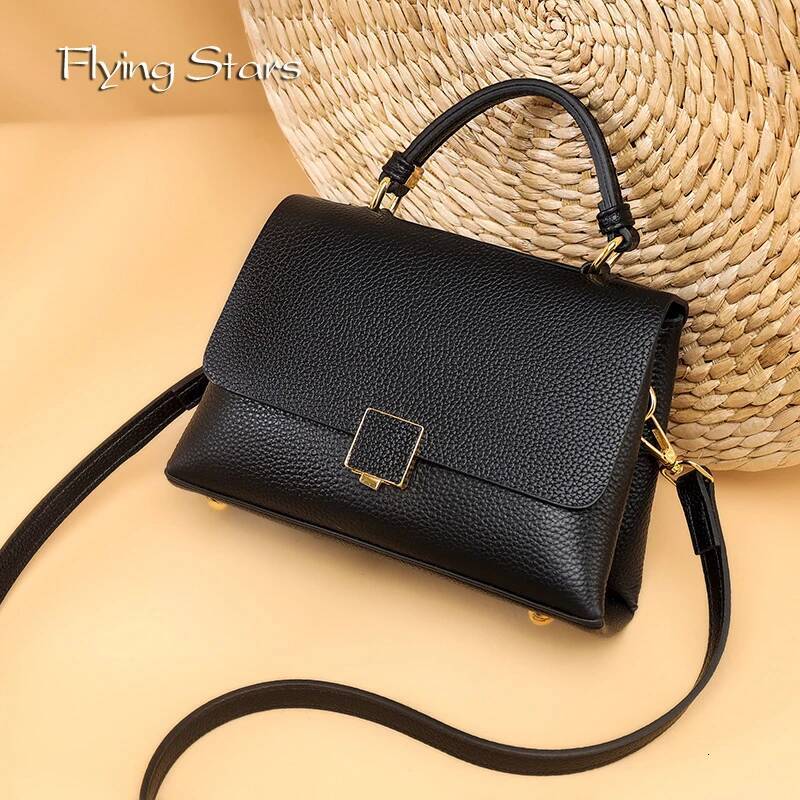 Brand Women's Large Capacity Leather Shoulder 2024 New Model Fashionable Women Diagonal Cross Bag Handbag