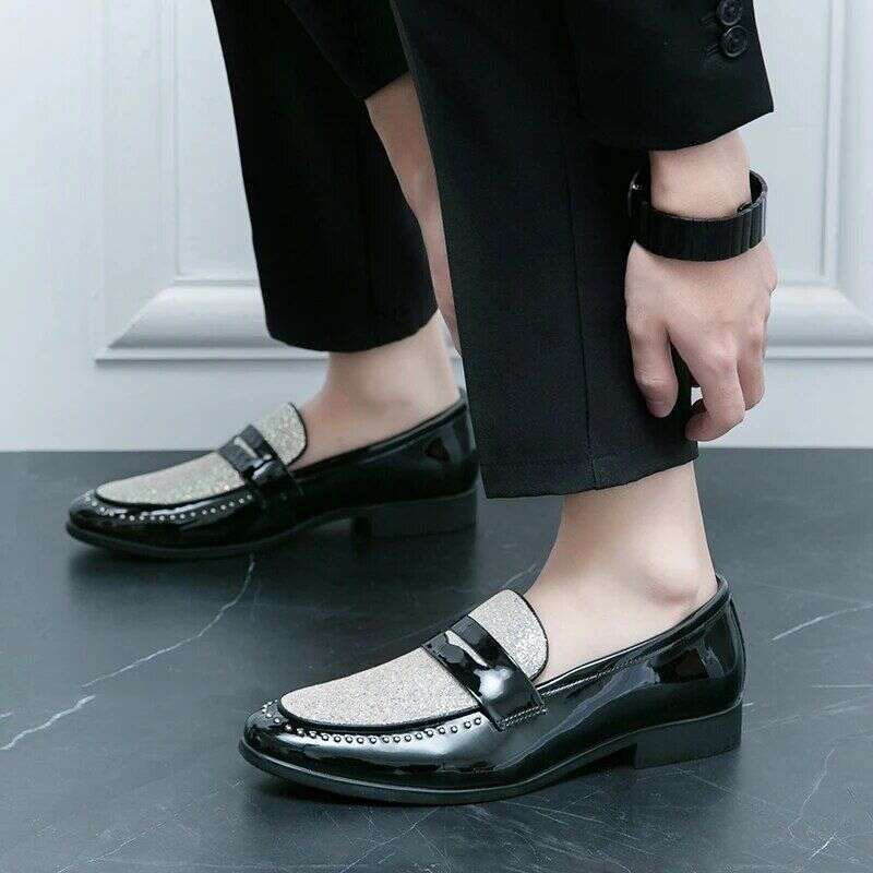 Loafers 2024 Summer Fashion Shoes High Quality Leather Man Classic Comfy Casual Men Big Size