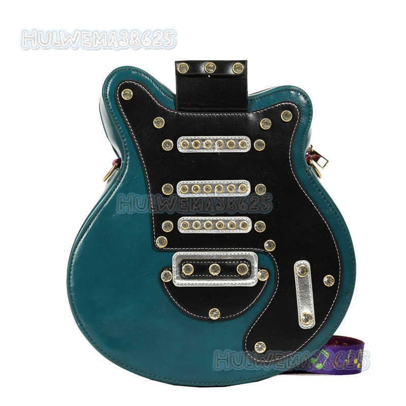 Small Niche Design Bag for Women New Style Personalized Guitar Shoulder Bag Commuting Small Backpack for Women H250814