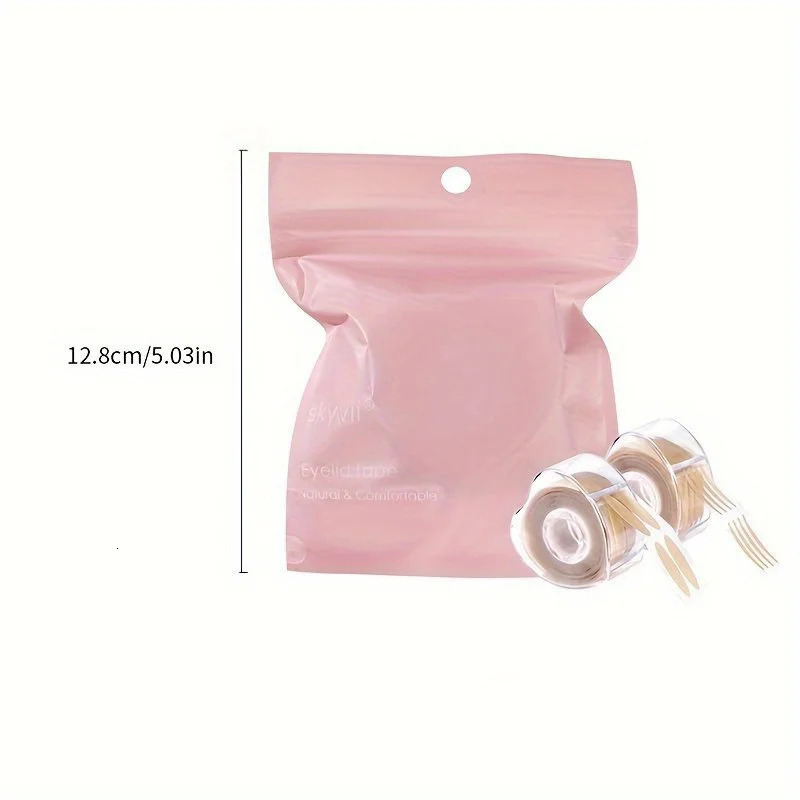 600Pcs/Set Eye Lift Strips Double Eyelid Tape Clear Gray Eyelid Stripe Big Eyes Invisible Double Fold Eyelid Sticker Makeup Tool 250811