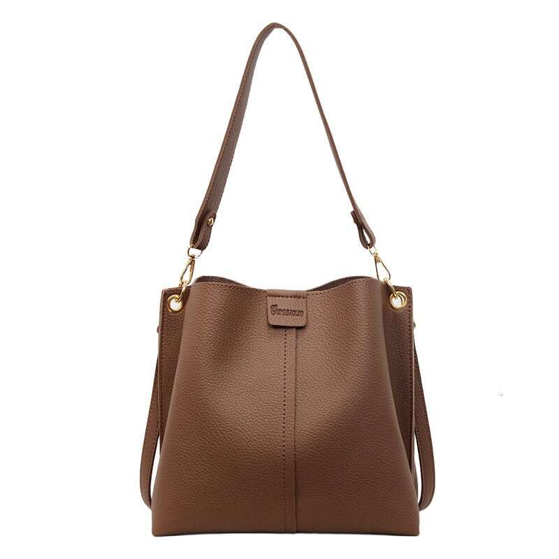 Designer bag Luxury bag Large Capacity Bucket For Women 2025 New Fashion Shoulder Simple Texture Crossbody Bag