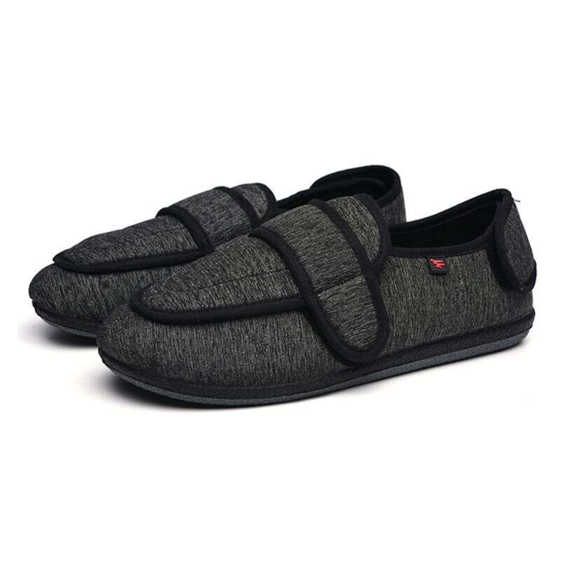 Zivago Adjustable Postoperative Rehabilitation Nursing Lightweight Thin Soled Driver's Shoes, Edema, Fat Wide Cloth