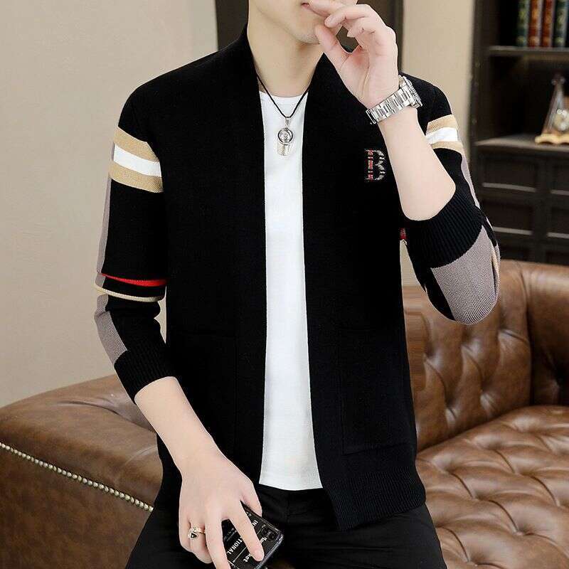 P9new Brand Cardigans Trendy Fashion Sweaters Tops Men's Autumn Jackets For Men