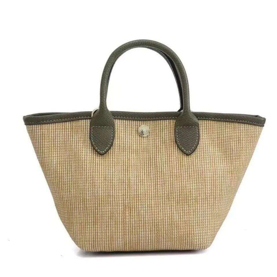 Designer Bag Tote bag Shoulder bag Fashion Straw Woven Versatile Niche New Single Beach Solid Color Crossbody Women S Handbag Enhances Appearance