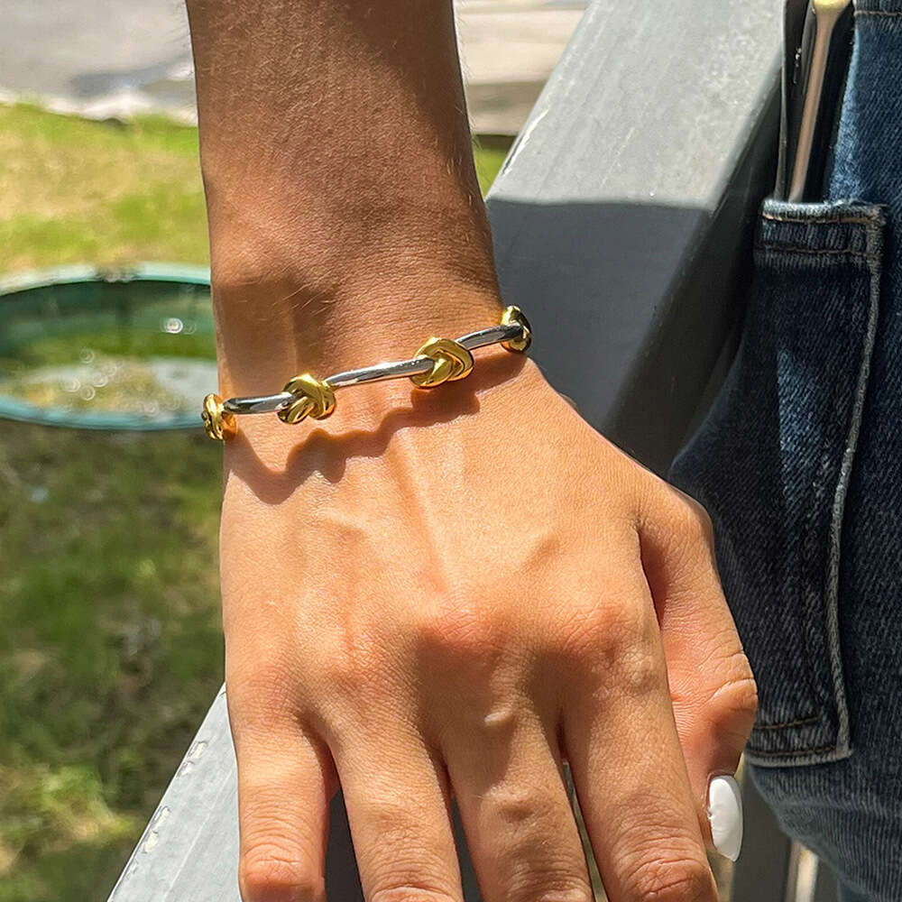 Designer Bangle Chic Stacking Accessory Elegant Unisex Wristwear Crafted from High-Quality Materials Bracelets